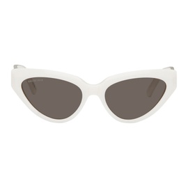발렌시아가 Balenciaga 오프화이트 Off-White Cat-Eye Sunglasses 232342F005035