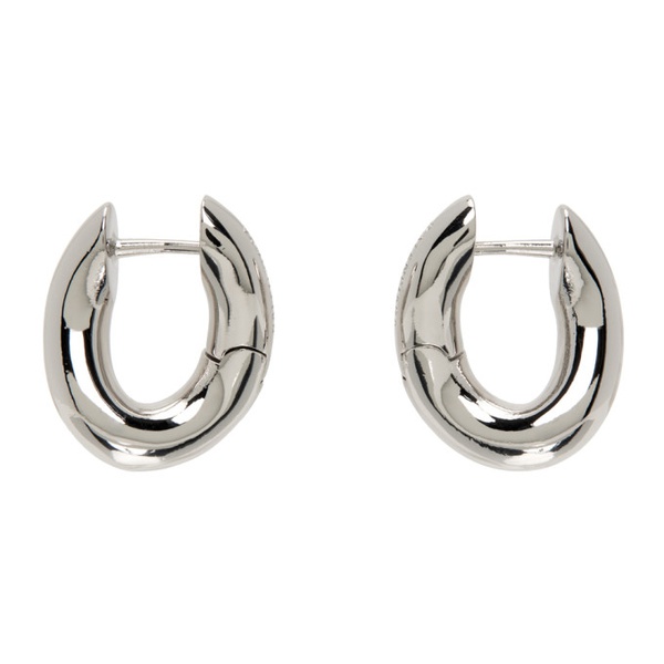 발렌시아가 발렌시아가 Balenciaga Silver Loop XXS Earrings 232342F022014