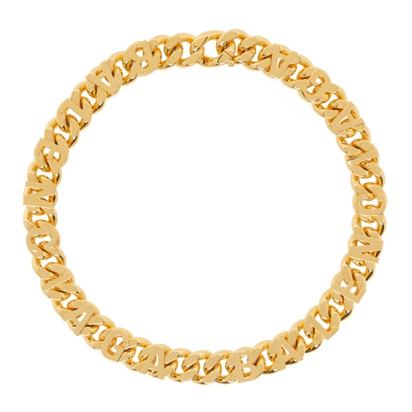 발렌시아가 발렌시아가 Balenciaga Gold Chain Logo Necklace 232342F023004