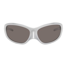 발렌시아가 Balenciaga Silver Skin XXL Cat Sunglasses 232342M134011