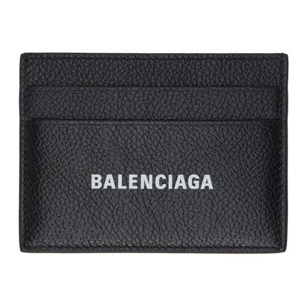 발렌시아가 발렌시아가 Balenciaga Black Printed Card Holder 232342M163002