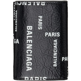 발렌시아가 Balenciaga Black Logo Wallet 232342M164009