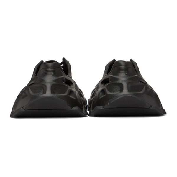 발렌시아가 발렌시아가 Balenciaga Black HD Lace-Up Sneakers 232342M234004
