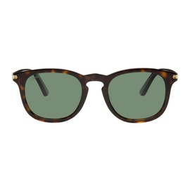 Cartier Tortoiseshell Round Sunglasses 232346M134021