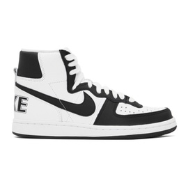 Comme des Garcons Homme Plus Black & White Nike 에디트 Edition Terminator High Sneakers 232347F127000