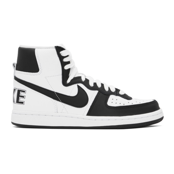 나이키 Comme des Garcons Homme Plus Black & White Nike 에디트 Edition Terminator High Sneakers 232347F127000