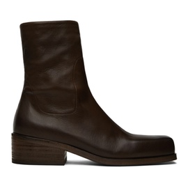 Marsell Brown Cassello Boots 232349M223004