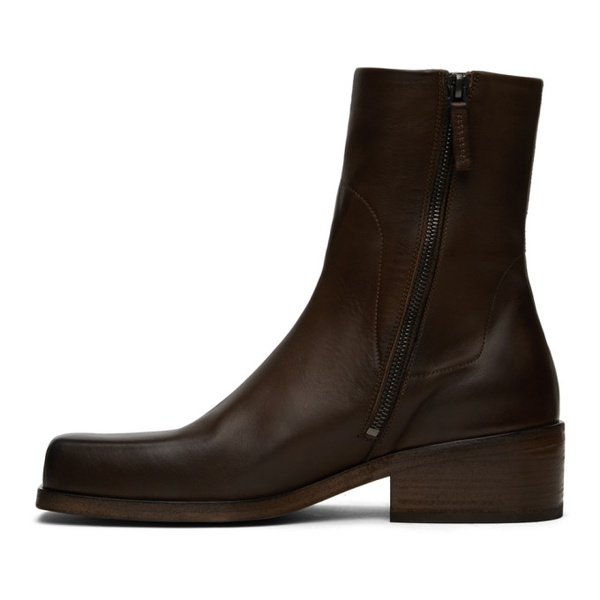  Marsell Brown Cassello Boots 232349M223004