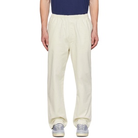 Stuessy 오프화이트 Off-White Beach Trousers 232353M191001