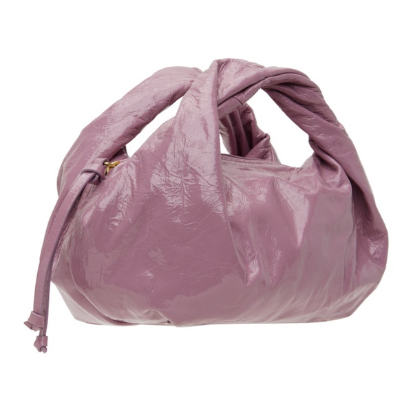  드리스 반 노튼 Dries Van Noten Purple Twisted Bag 232358F046005