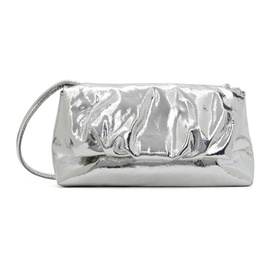 드리스 반 노튼 Dries Van Noten Silver Gathered Bag 232358F048005