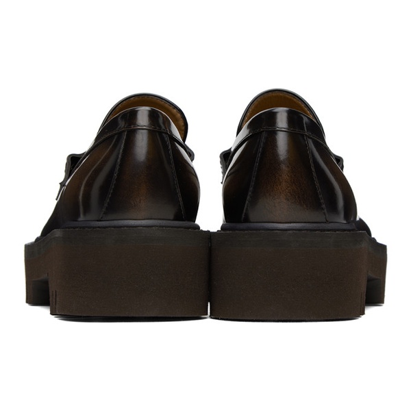  드리스 반 노튼 Dries Van Noten Brown Leather Loafers 232358F121002