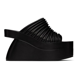 드리스 반 노튼 Dries Van Noten SSENSE Exclusive Black Heeled Sandals 232358F125001