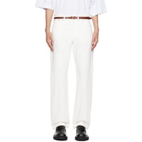 드리스 반 노튼 Dries Van Noten 오프화이트 Off-White Five-Pocket Jeans 232358M186020