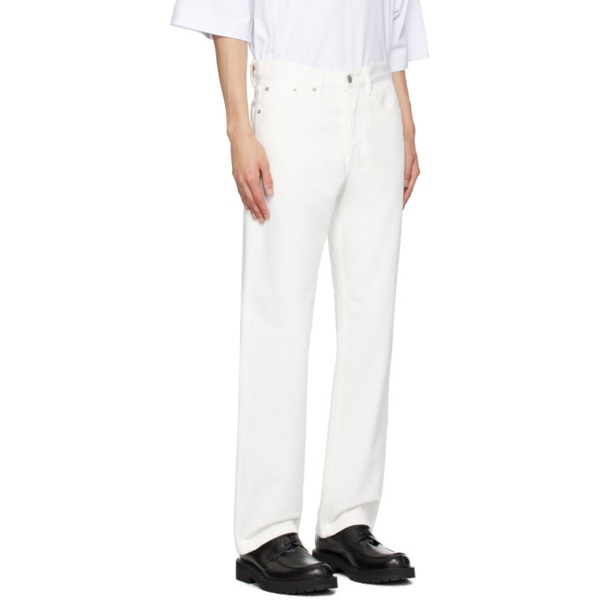  드리스 반 노튼 Dries Van Noten 오프화이트 Off-White Five-Pocket Jeans 232358M186020