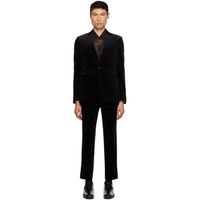 드리스 반 노튼 Dries Van Noten Black Slim-Fit Suit 232358M196007