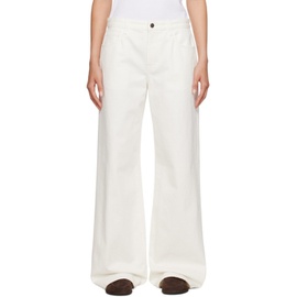 더 로우 The Row White Eglitta Jeans 232359F069008