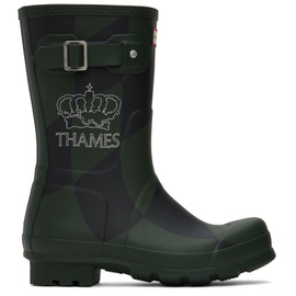 Thames MMXX. Green Hunter 에디트 Edition Wellington Boots 232369M222000