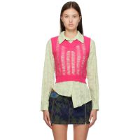 Andersson Bell Pink Meadow Vest 232375F100000