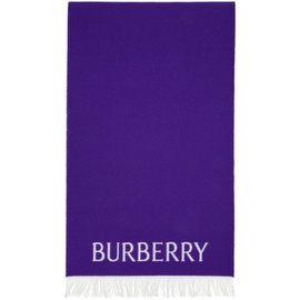 버버리 Burberry Purple Rose Scarf 232376F028022