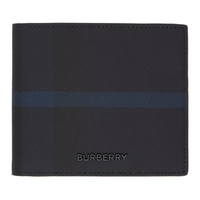 버버리 Burberry Gray Stripe Wallet 232376M164003