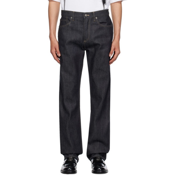 버버리 버버리 Burberry Indigo Straight-Fit Jeans 232376M186001
