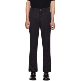 버버리 Burberry Black Tailored Trousers 232376M188000