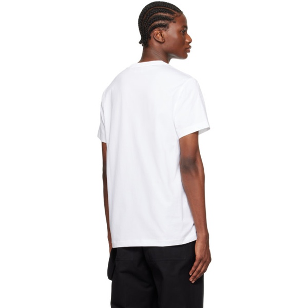 버버리 버버리 Burberry White Monogram T-Shirt 232376M213007