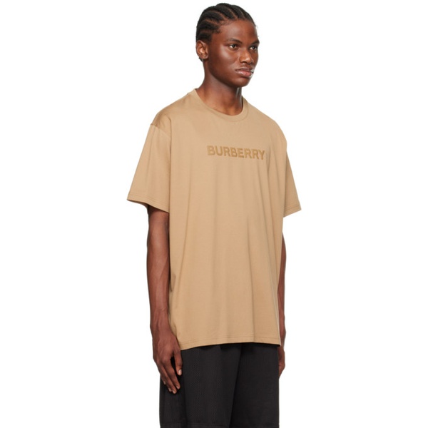 버버리 버버리 Burberry Brown Bonded T-Shirt 232376M213008