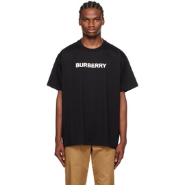 버버리 Burberry Black Bonded T-Shirt 232376M213009