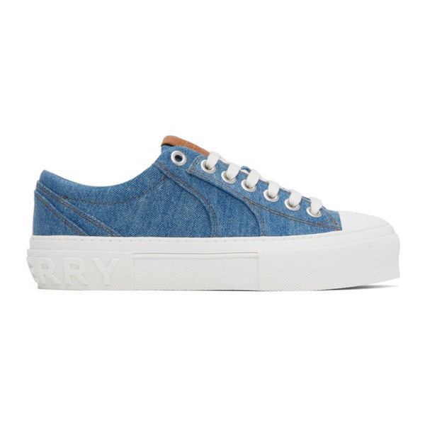 버버리 버버리 Burberry Blue Patch Sneakers 232376M237012