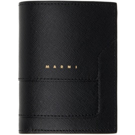 마르니 Marni Black Logo Wallet 232379F040006