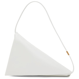 마르니 Marni White Prisma Triangle Bag 232379F048040