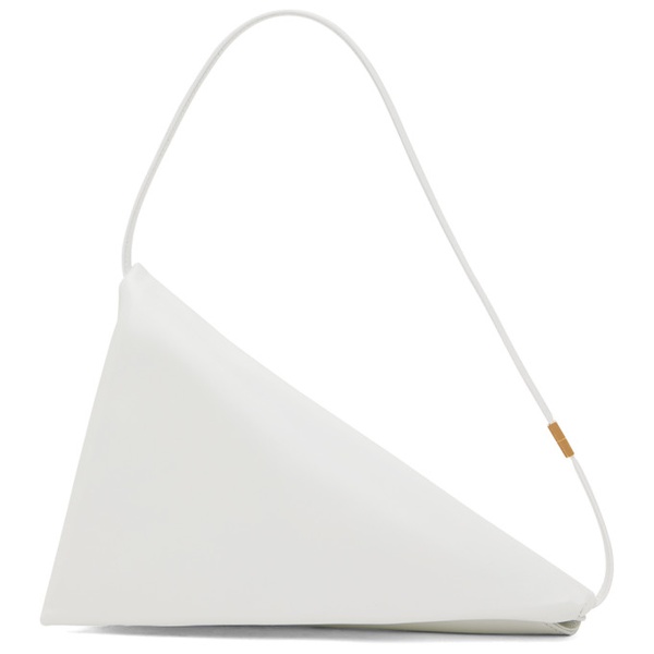마르니 마르니 Marni White Prisma Triangle Bag 232379F048040