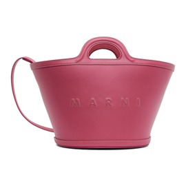 마르니 Marni Pink Small Tropicalia Tote 232379F049010