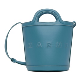 마르니 Marni Blue Small Tropicalia Bag 232379F049064