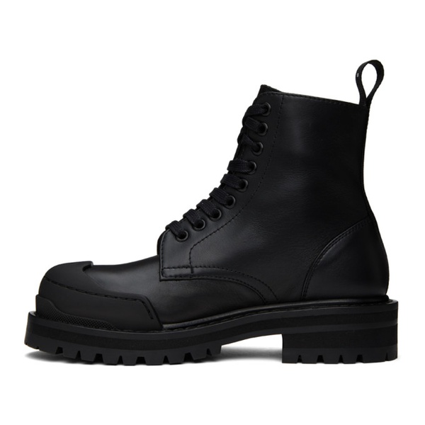 마르니 마르니 Marni Black Dada Combat Boots 232379F113012