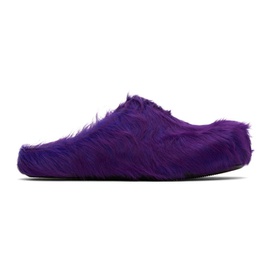 마르니 Marni Purple Fussbett Sabot Loafers 232379F121027