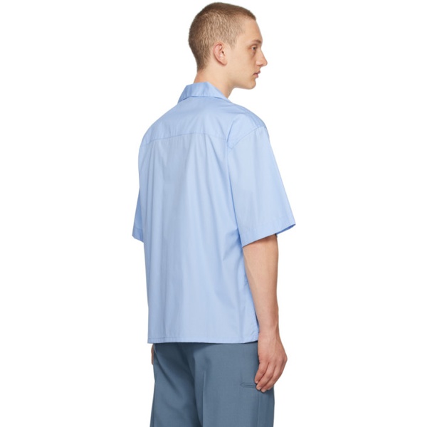 마르니 마르니 Marni Blue Printed Shirt 232379M192010