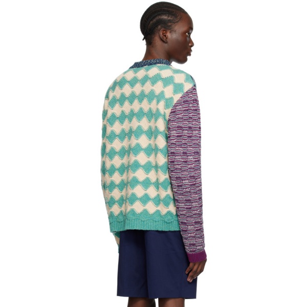 마르니 마르니 Marni Multicolor Intarsia Sweater 232379M201002