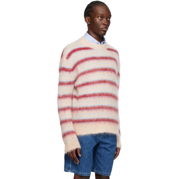 마르니 마르니 Marni Tan Striped Sweater 232379M201009