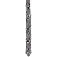 톰브라운 Thom Browne Black & White Classic Tie 232381M158001