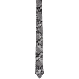 톰브라운 Thom Browne Black & White Classic Tie 232381M158001