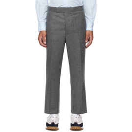 톰브라운 Thom Browne Gray Four-Pocket Trousers 232381M191002