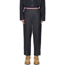 톰브라운 Thom Browne Navy Stripe Trousers 232381M191004