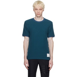 톰브라운 Thom Browne Blue Striped T-Shirt 232381M213019