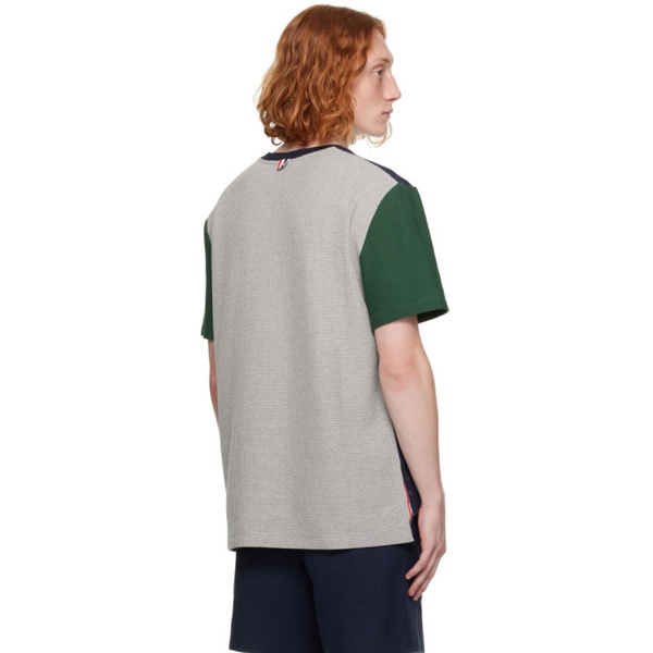 톰브라운 톰브라운 Thom Browne Multicolor Funmix T-Shirt 232381M213025