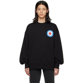 Black Kenzo Paris Target Sweatshirt 232387M204001
