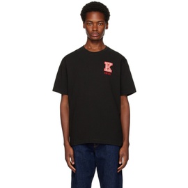 Black Kenzo Paris K. Crest T-Shirt 232387M213008