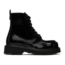 Black Kenzo Paris Kenzosmile Boots 232387M255002